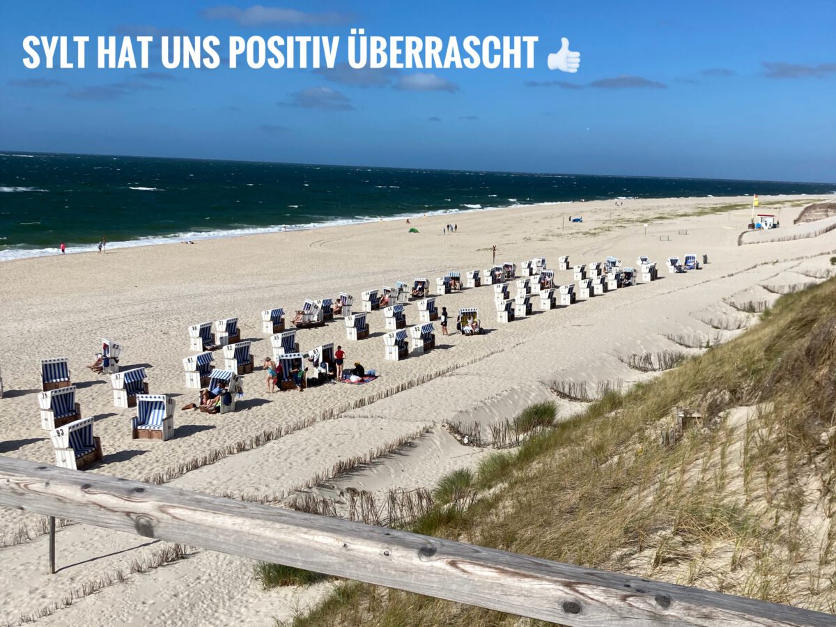 Über Sankt Peter-Ording nach Sylt – 08/09 – 2022