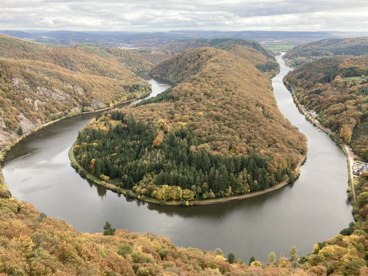 Saarschleife – Mettlach- Saarburg-Trier- Ende Oktober 2021